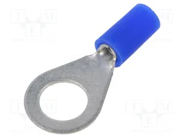 ERKO Terminal de ojillo aislado M8 azul para 1,5÷2,5mm²