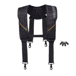 Toughbuilt Tirantes Gelfit con acolchado ventilado y compatibilidad universal