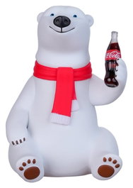Minix Figura Polar Bear de Coca-Cola