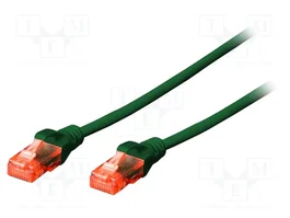 DIGITUS Patch cord Cat 5e U/UTP 20m verde