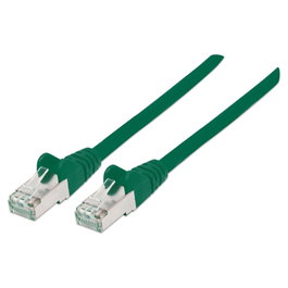 Intellinet Cable de red Cat6 S/FTP RJ45 Verde 1m