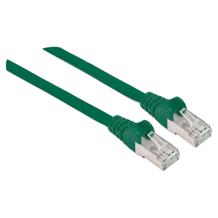 Intellinet Cable de red Cat6 S/FTP RJ45 Verde 1m