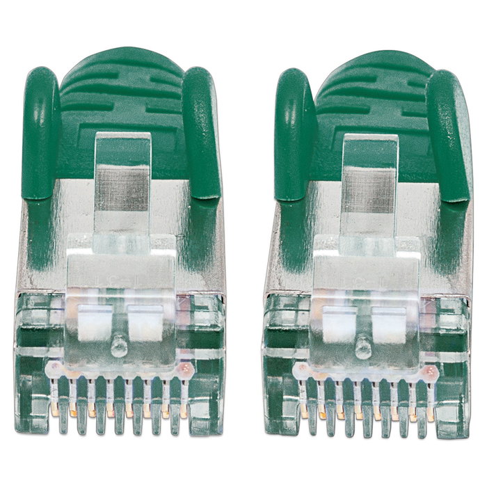 Intellinet Cable de red Cat6 S/FTP RJ45 Verde 1m