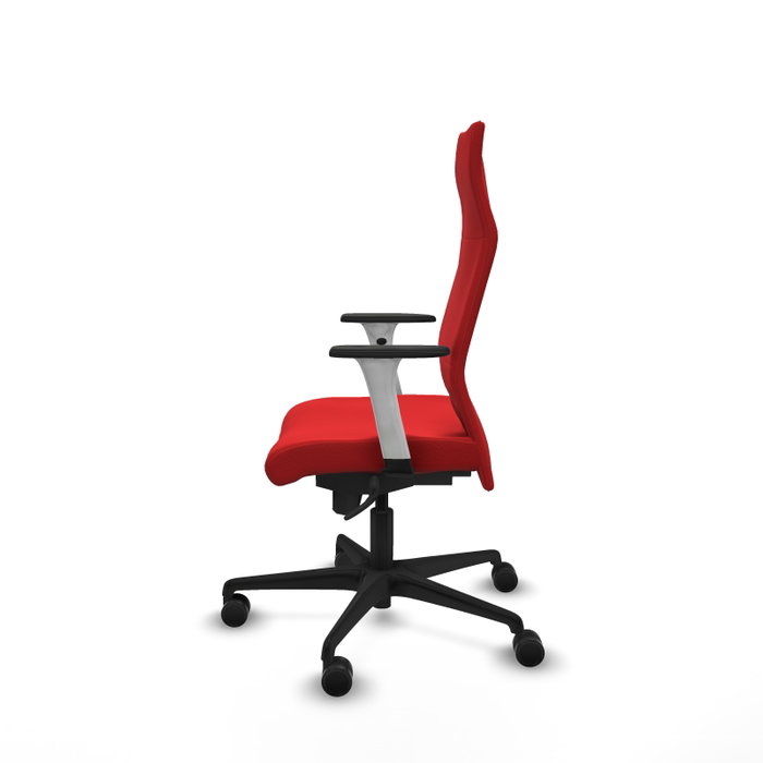PIQUERAS Y CRESPO Sillón Albacete Rojo con Mecanismo Sincro PIQUERAS Y CRESPO Sillón Albacete Rojo con Mecanismo Sincro