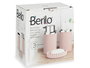 Berilo Set Baño 3 Pzs Rosa 10.5x16.2x15.5 cm Plástico (Set de 12)