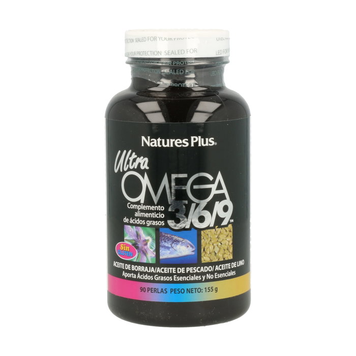 Nature's Plus Ultra Omega 3-6-9 90 Perlas Nature's Plus Ultra Omega 3-6-9 90 Perlas