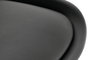 DKD Home Decor Taburete Scandi Negro Haya y Pu 50.5 x 109 x 57.5 cm
