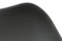 DKD Home Decor Taburete Scandi Negro Haya y Pu 50.5 x 109 x 57.5 cm