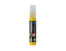 Tcolors Rotulador Fly & Flot 25 ml Amarillo, Efecto 3D Volumétrico para Decoración, Se Expande y Flota en Agua para Creaciones en Papel, Cartón, Madera y Tela