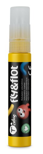 Tcolors Rotulador Fly & Flot Efecto 3D Volumétrico Amarillo 25 ml