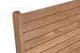 DKD Home Decor Banco de Teca Natural Hecho a Mano
