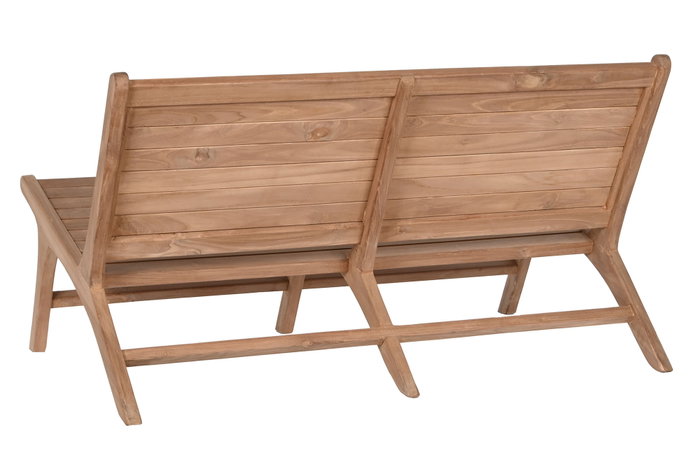 DKD Home Decor Banco de Teca Natural Hecho a Mano DKD Home Decor Banco de Teca Natural Hecho a Mano