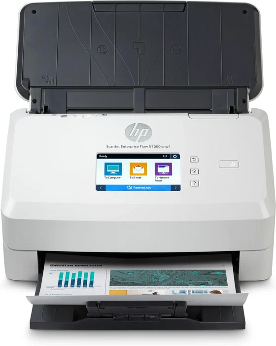 HP ScanJet Enterprise Flow N7000 snw1 Escáner alimentado con hojas Blanco HP ScanJet Enterprise Flow N7000 snw1 Escáner alimentado con hojas Blanco