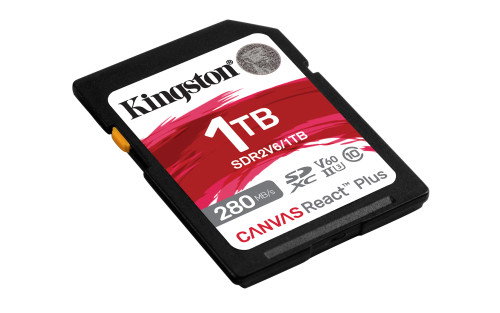 Kingston Canvas React Plus 1TB SDXC UHS-II V60