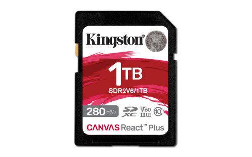 Kingston Canvas React Plus 1TB SDXC UHS-II V60