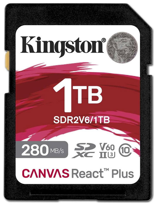 Kingston Canvas React Plus 1TB SDXC UHS-II V60