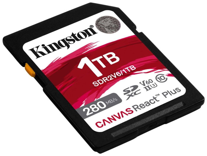 Kingston Canvas React Plus 1TB SDXC UHS-II V60