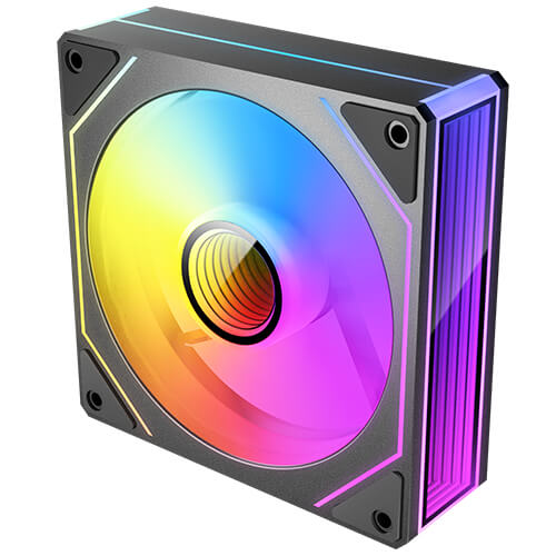 Antec Kit 3 Ventiladores Vision 120R ARGB Negro