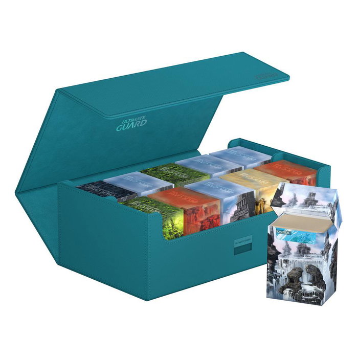Ultimate Guard Arkhive 800+ XenoSkin Monocolor Gasolina Azul