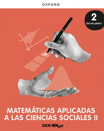 OXFORD UNIVERSITY PRESS, MATEMÁTICAS 2ºBACHILLERATO. CIENCIAS SOCIALES. GENIOX 2023 - OXFORD UNIVERSITY PRESS