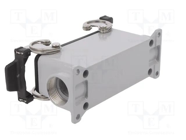ILME Carcasa HDC para conectores tamaño 104.27 con pestillo doble ILME Carcasa HDC para conectores tamaño 104.27 con pestillo doble