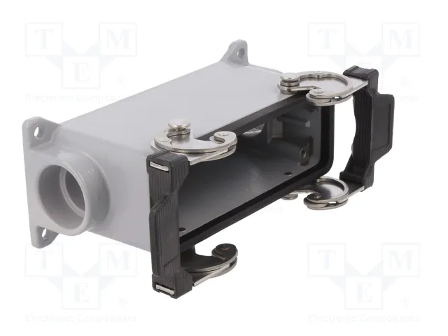 ILME Carcasa HDC para conectores tamaño 104.27 con pestillo doble ILME Carcasa HDC para conectores tamaño 104.27 con pestillo doble