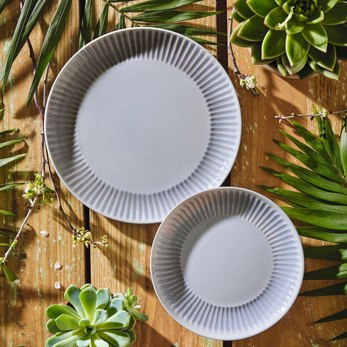 Plato Postre Vidrio Cottage Luminarc 19 cm