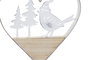 DKD Home Decor Decoración Colgante de Metal y Madera Surtida