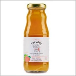 CAL VALLS Zumo Melocotón y Uva 200ml Eco