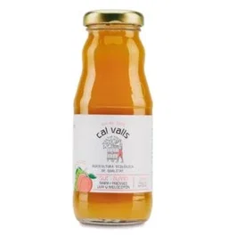CAL VALLS Zumo Melocotón y Uva 200ml Eco