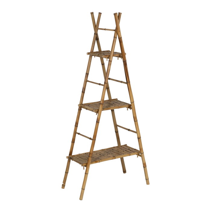 Estantería Natural Bambú Decoración 78 X 40 X 165 cm