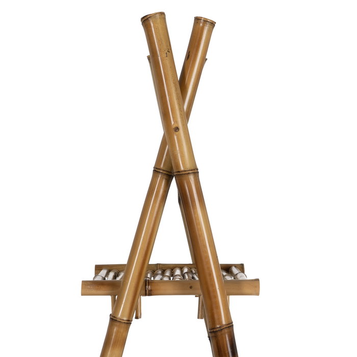 Estantería Natural Bambú Decoración 78 X 40 X 165 cm