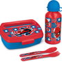 STOR Set Spiderman Marvel: Sandwichera con Botella de Aluminio y Cubiertos