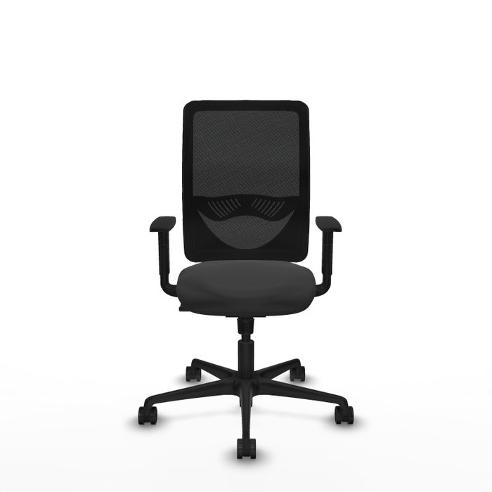 PIQUERAS Y CRESPO Silla de oficina Zulema con mecanismo Sincro, Gris oscuro y Negro PIQUERAS Y CRESPO Silla de oficina Zulema con mecanismo Sincro, Gris oscuro y Negro