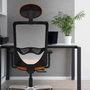 PIQUERAS Y CRESPO Silla de oficina Zulema Rosa y Gris