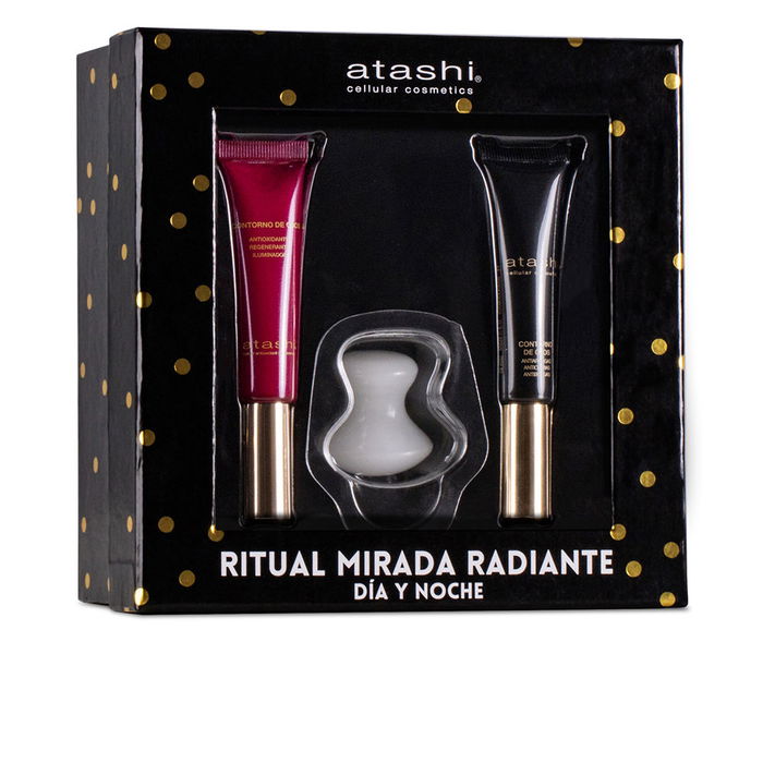 Atashi Ritual Mirada Radiante Contorno de Ojos Antiedad y Antioxidante Estuche 2 pz Atashi Ritual Mirada Radiante Contorno de Ojos Antiedad y Antioxidante Estuche 2 pz