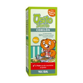 Tongil Osito Sanito Comilón 150 ml Complemento Alimenticio Apetito Polen Jalea Real Fenogreco