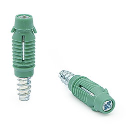 ITALIANA FERRAMENTA Espiga Ensamble Permanente Pad Zn/Verde para Muebles, Cocinas y Armarios