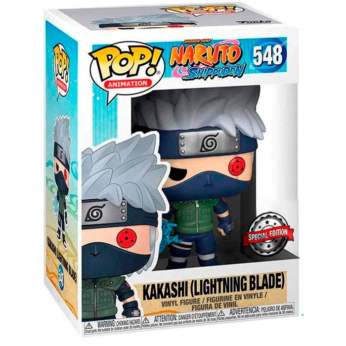Funko Pop Naruto Shippuden Kakashi Lightning Blade Exclusive
