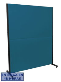 PIQUERAS Y CRESPO - Biombo oficina, ideal para espacios de trabajo, diseño fijo, perfecto para dividir áreas.