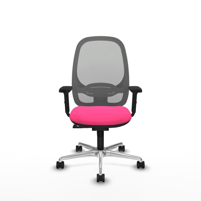 PIQUERAS Y CRESPO Silla de oficina Cilanco Rosa y Gris PIQUERAS Y CRESPO Silla de oficina Cilanco Rosa y Gris