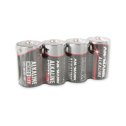 Ansmann 4x Pilas Alcalinas Mono D LR 20 red-line 1,5 V Ansmann 4x Pilas Alcalinas Mono D LR 20 red-line 1,5 V