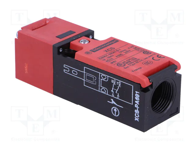 TELEMECANIQUE SENSORS XCSPA Interruptor de seguridad a llave NC + NA