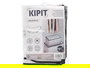 Kipit Caja Organizadora Plegable 45x45x20 cm Blanca (Set de 24)