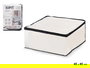 Kipit Caja Organizadora Plegable 45x45x20 cm Blanca (Set de 24)