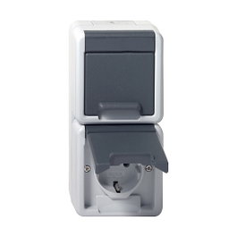 GIRA 4780 30 Toma de corriente Schuko 2f Gris