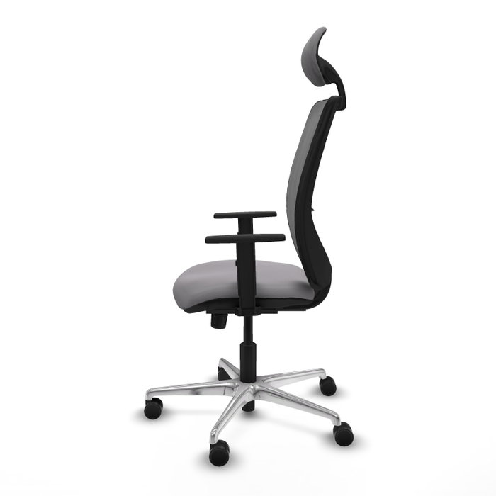PIQUERAS Y CRESPO Silla de oficina Zulema Gris con mecanismo Sincro PIQUERAS Y CRESPO Silla de oficina Zulema Gris con mecanismo Sincro