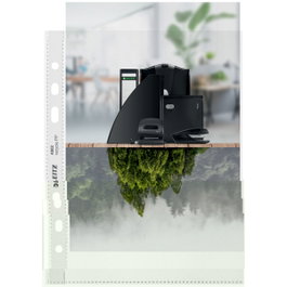 Leitz Recycle Funda Multitaladro DIN A5 6 Taladros Piel de Naranja