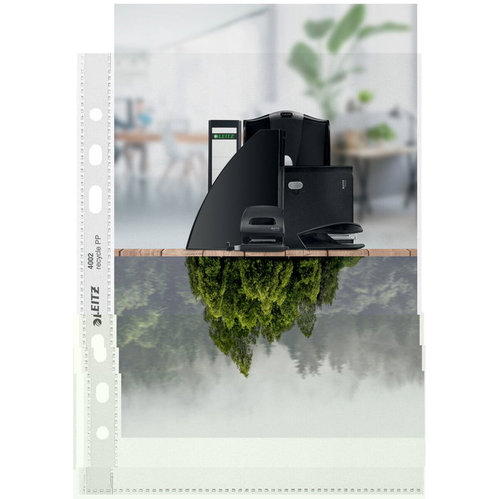 Leitz Recycle Funda Multitaladro DIN A5 6 Taladros Piel de Naranja Leitz Recycle Funda Multitaladro DIN A5 6 Taladros Piel de Naranja