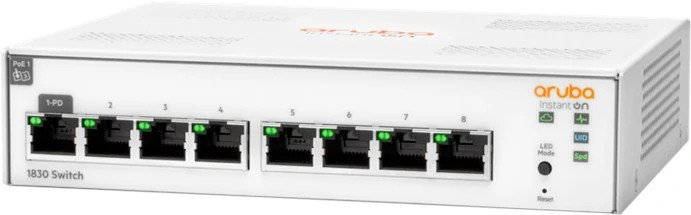 Hewlett Packard Enterprise Aruba Instant On 1830 8G Switch
